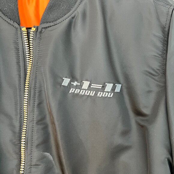 NWT Peggy Gou Peggy Goods 1+1=11 x Alpha Industries Reversible Bomber Size M - Picture 8 of 9